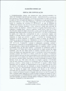 Eleições Sindetran