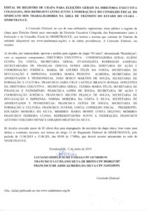 Eleições Sindetran