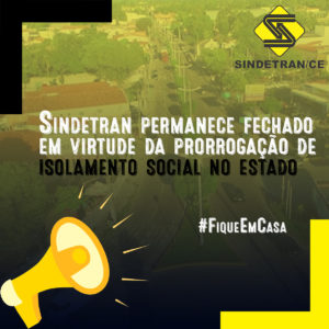 ISOLAMENTO SOCIAL SINDETRAN